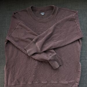 Aerie Oversized Side Slit Sweatshirt